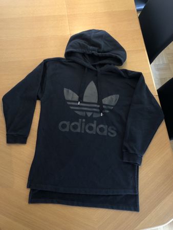 Schwarzer Adidas Hoodie Damen
