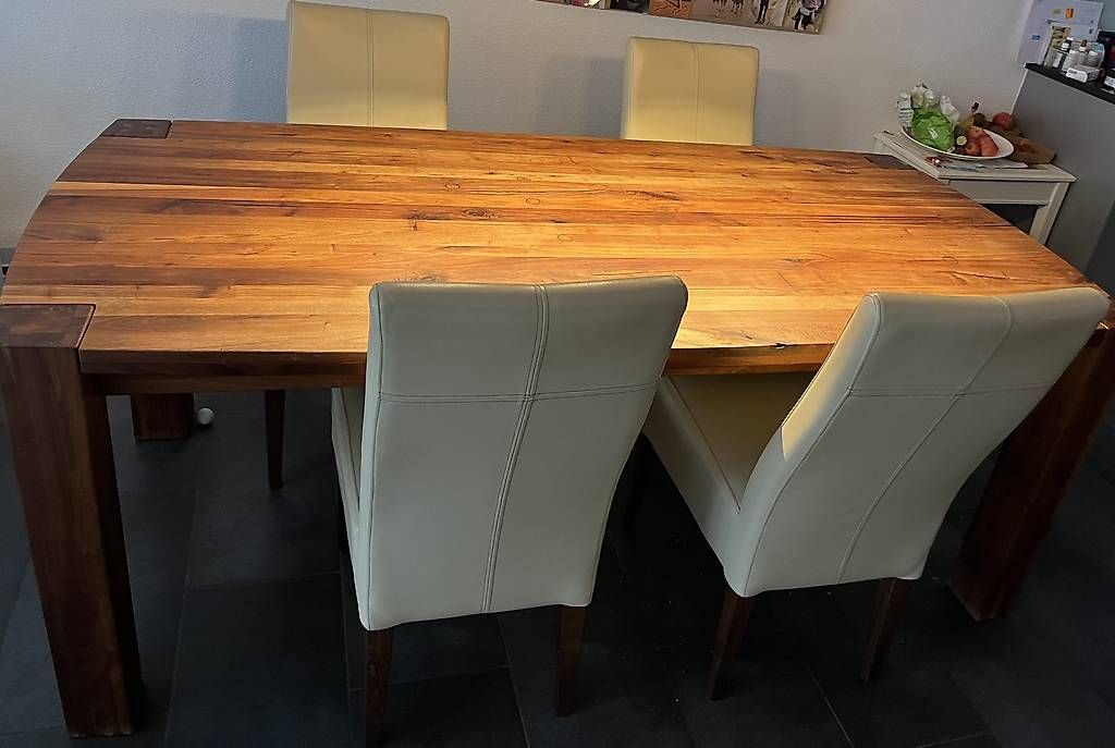 Chaises: Lederstuhl CHF 80 pro Stück – D'occasion à Pfäffikon SZ par hejaeggi