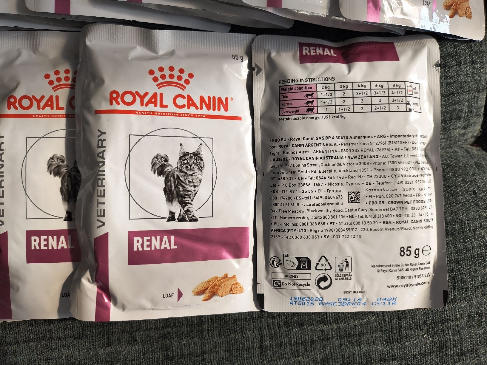 Royal Canin Nourriture: Royal Canin Renal Loaf Katzenfutter – Neuf avec emballage d'origine à Konolfingen par Michchachela 1