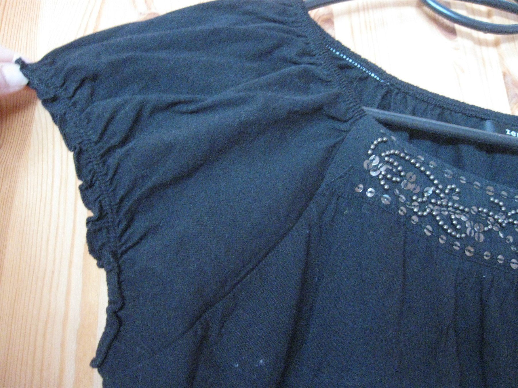 T-shirts: Kurzarm Shirt mit Glitzer + Pailletten – Neuf (Voir description) à Bauma par Stangenbohne 2