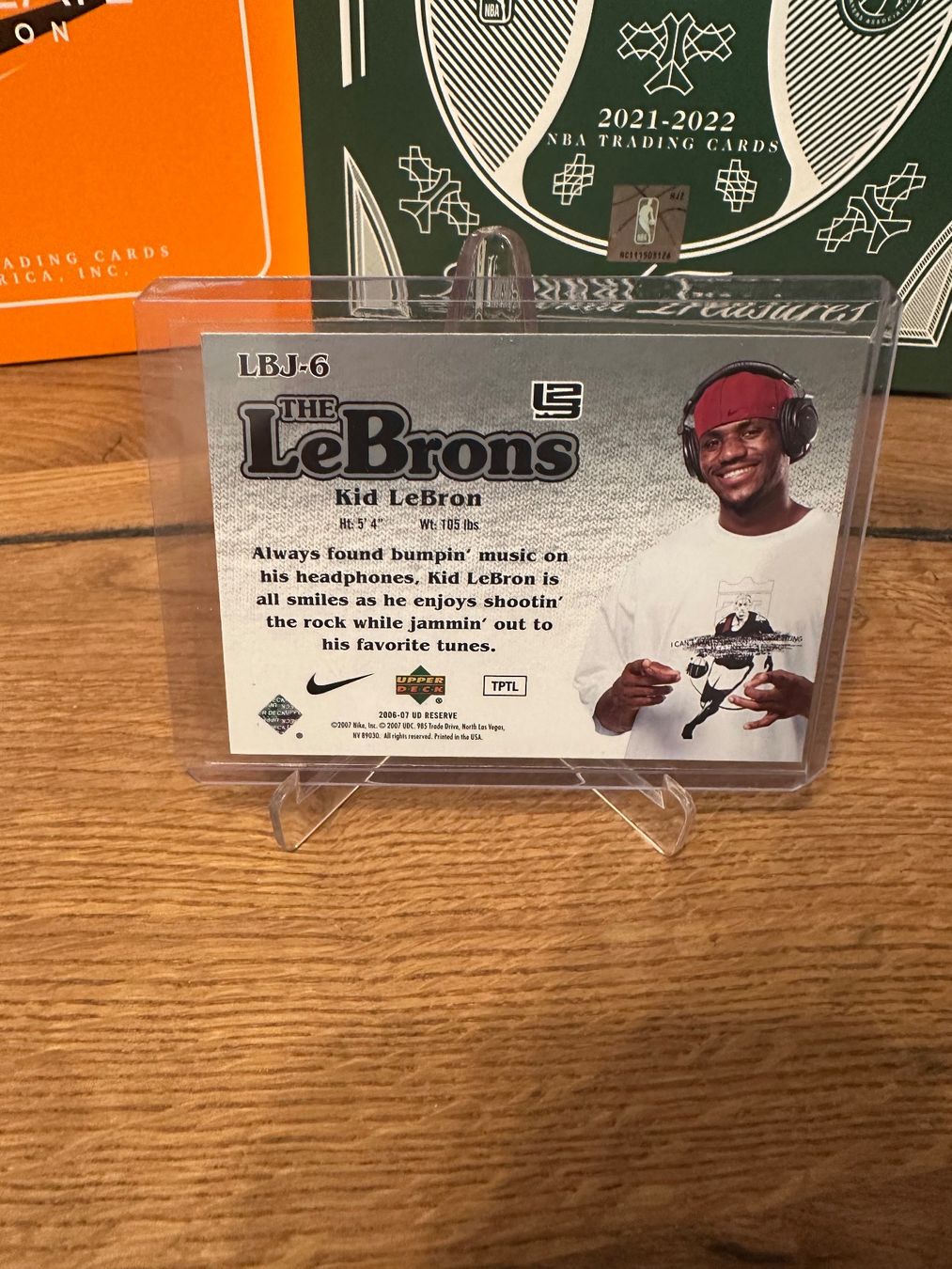 Nba Sammelbilder & Trading cards: LeBron James Upper Deck LBJ-6 – Gebraucht aus Vullierens von Gaara04 1