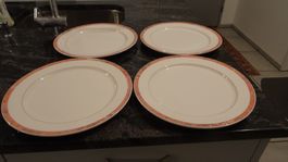 VILLEROY & BOCH BEAULIEU / LUXENBORG  4x ESSTELLER TAFELTELL