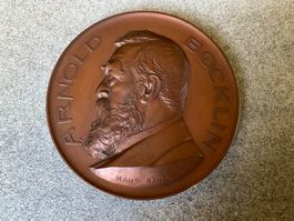 Arnold Böcklin Medaille 1897, Medailleur Hans Sandreuter
