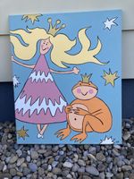 Kunst fürs Kinderzimmer - Der Froschkönig