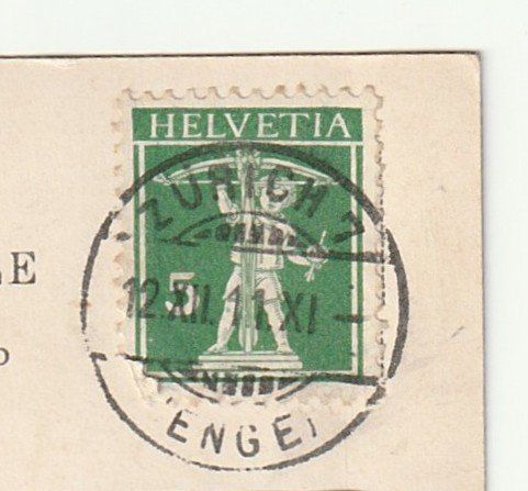 Cartoline postali: Ansichtskarte Pic Tor Walk Matlock Bridge 17.02.1927 – Usato da St. Gallen venduto da Ricardo_Deals 2