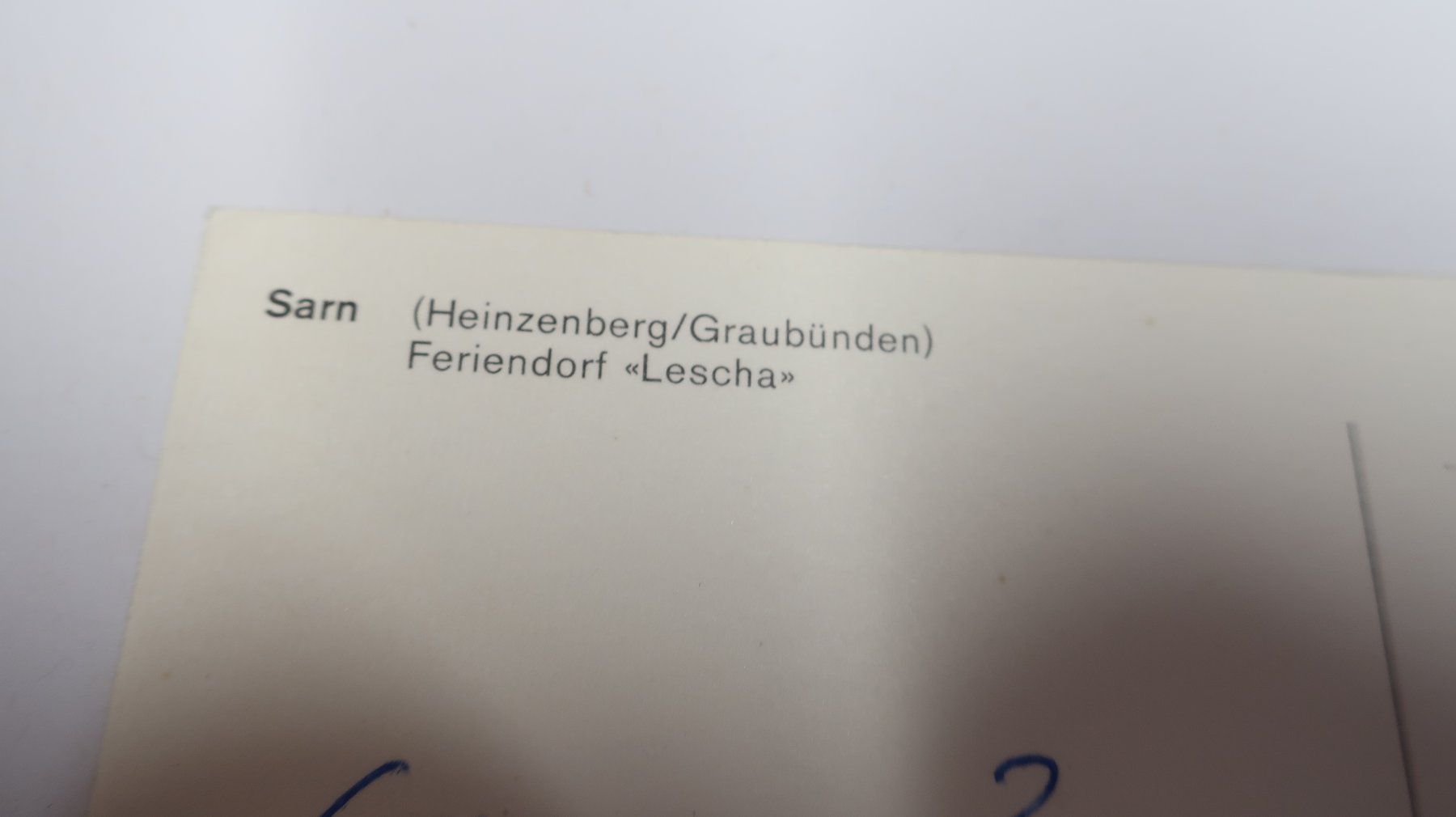Cartoline postali: Sarn Heinzenberg Graubunden – Usato da Cormoret venduto da Pascalll2001 4