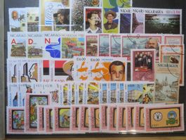 Nicaragua, vielfältiges Lot, auch Doubletten dabei