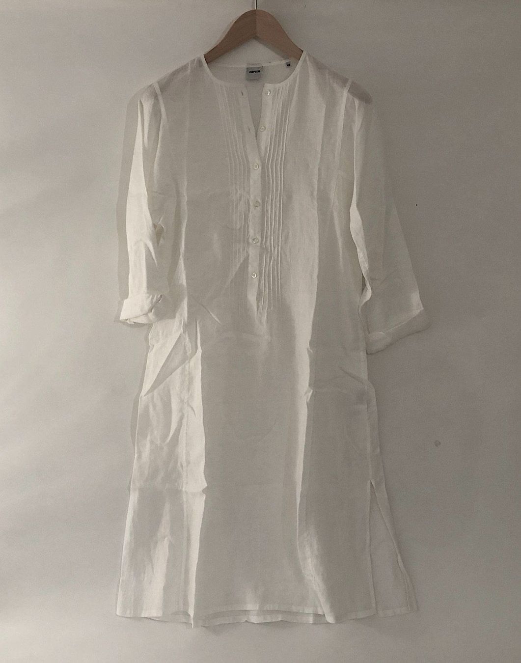 Aspesi Kleider: ASPESI Leinenkleid Leinenbluse Longbluse – Gebraucht aus Zürich von its-love