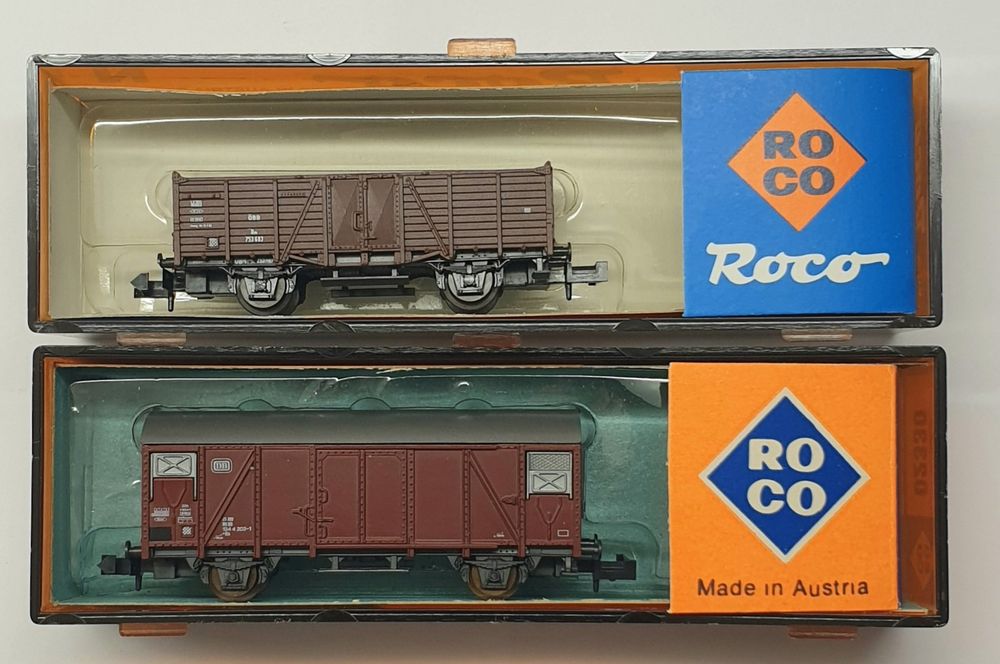 2x Güterwagen ROCO Spur N, OVP (Gebraucht) in Bellinzona für CHF 22 ...