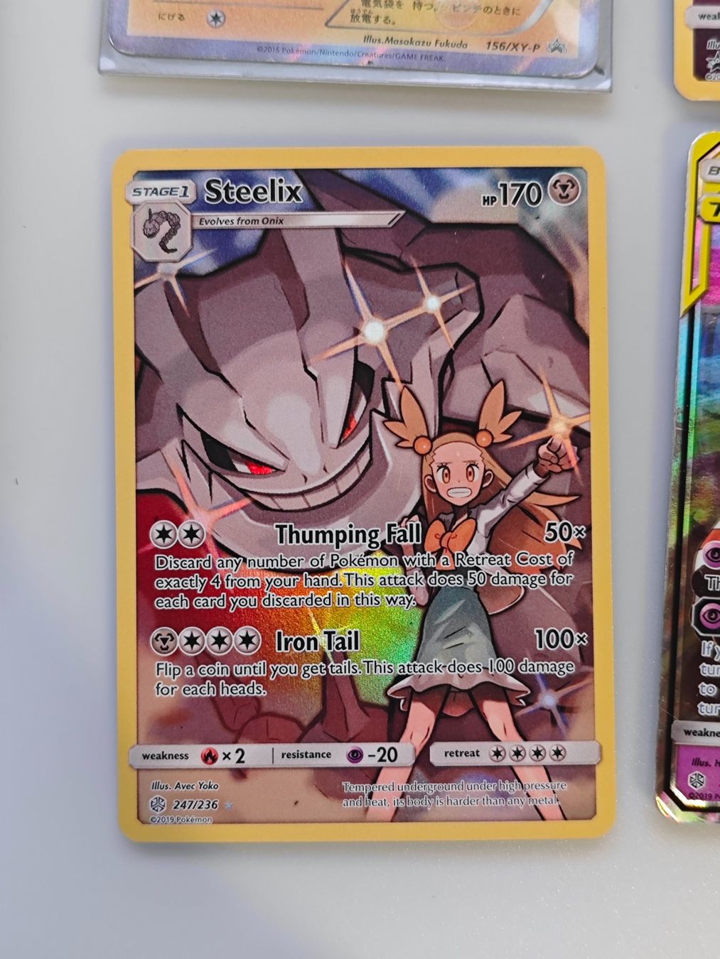 Pokémon Sammelbilder & Trading cards: Steelix 247/236 – Gebraucht aus Magden von mmmxcix