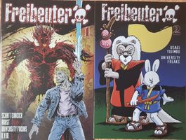Freibeuter Comics 1 und 2 CariCartoon