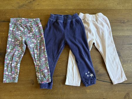 Mädchen Hosenpaket Gr. 86 – 3 Stück