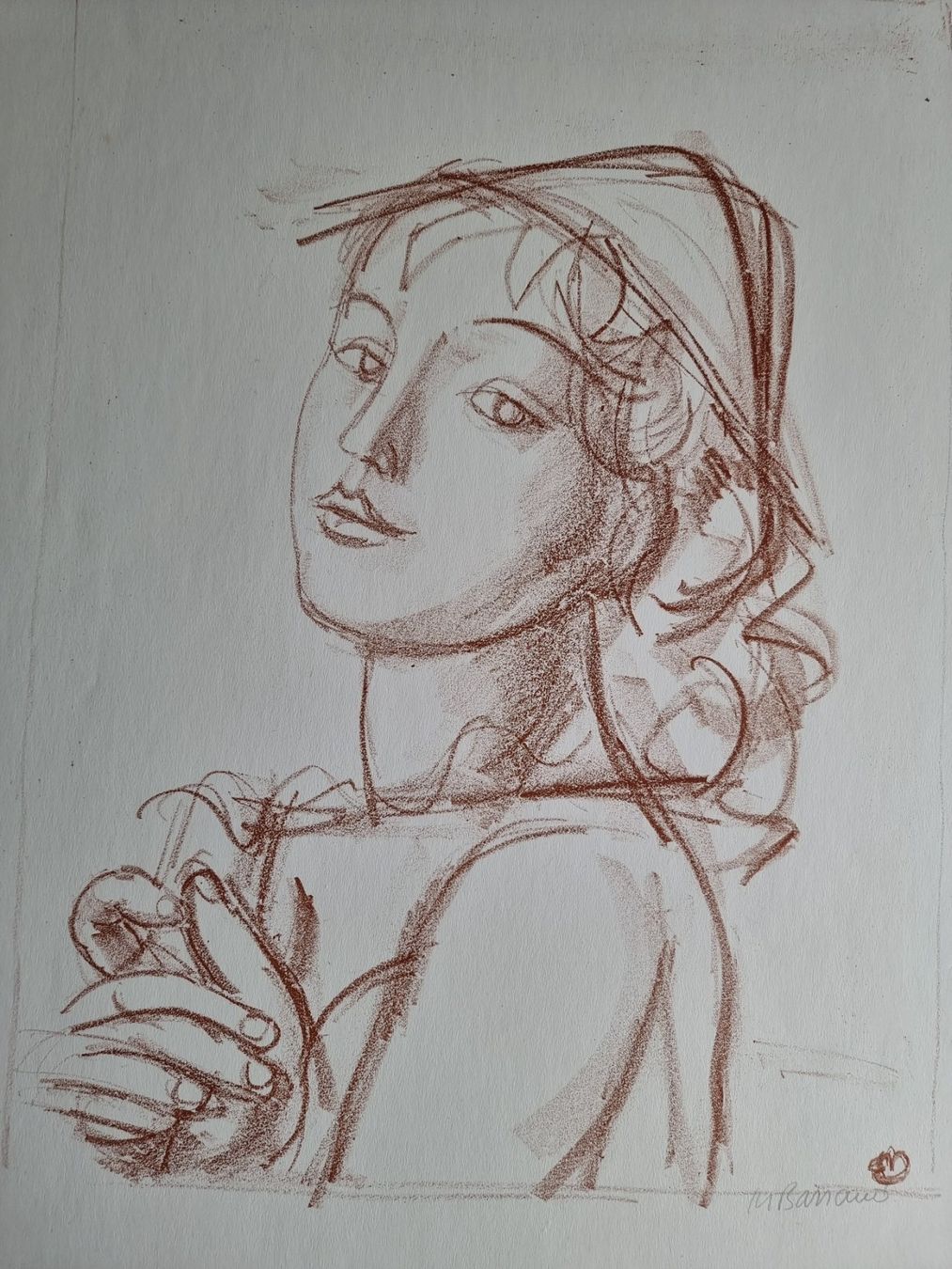 Arts picturaux & lithographies: MAURICE BARRAUD LITHOGRAPHIE SIGNIERT – D'occasion à Gersau par grafik-kunst