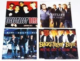 collection 3CD's + 1 single - boys' bands