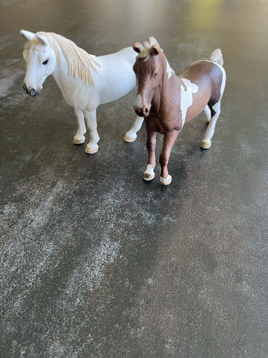 Schleich Giocattoli: Zwei Schleichpferde – Usato da Felsberg venduto da adrio