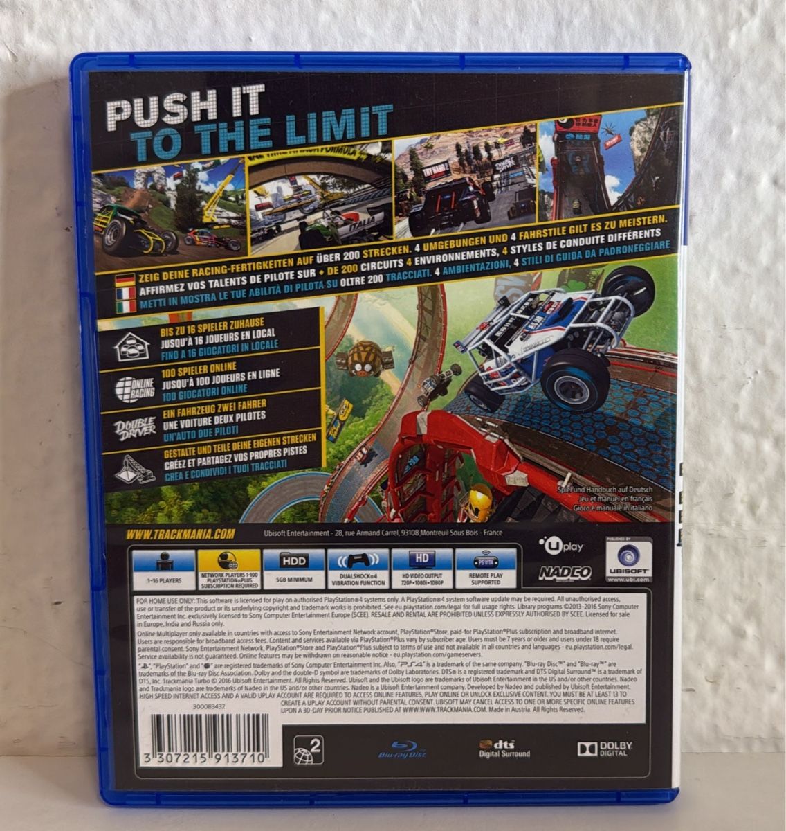 Sony Giochi: Trackmania Turbo - PS4/PS5 Game – Usato da Ehrendingen venduto da bubulence 1