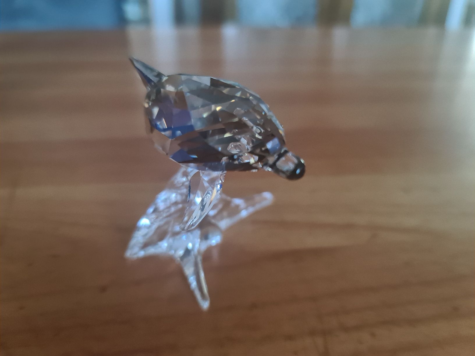 Swarovski Statuette: Swarovski Figur Delphin Originalverpackt  – Usato da henau venduto da Rockj 3
