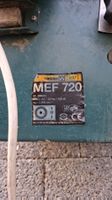 Meistercraft MEF 720 Plättlikreissäge - Sofort Startklar!