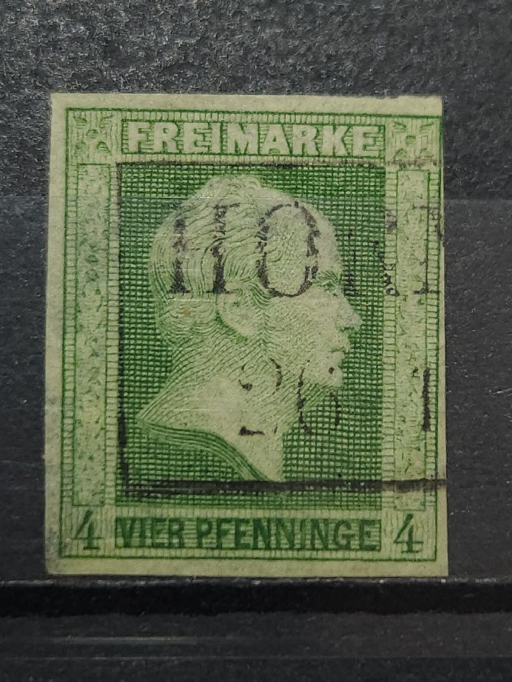 Tutti i francobolli: Altesdeutschland Preussen Mi-Nr. 9 Gestempelt – Usato da Kriens venduto da Nidfeld45