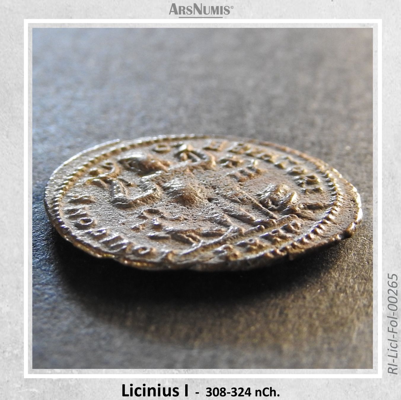 Tutti le monete: Römische Münze - Licinius I. – Usato da Oberwil b. Zug venduto da ArsNumis 3