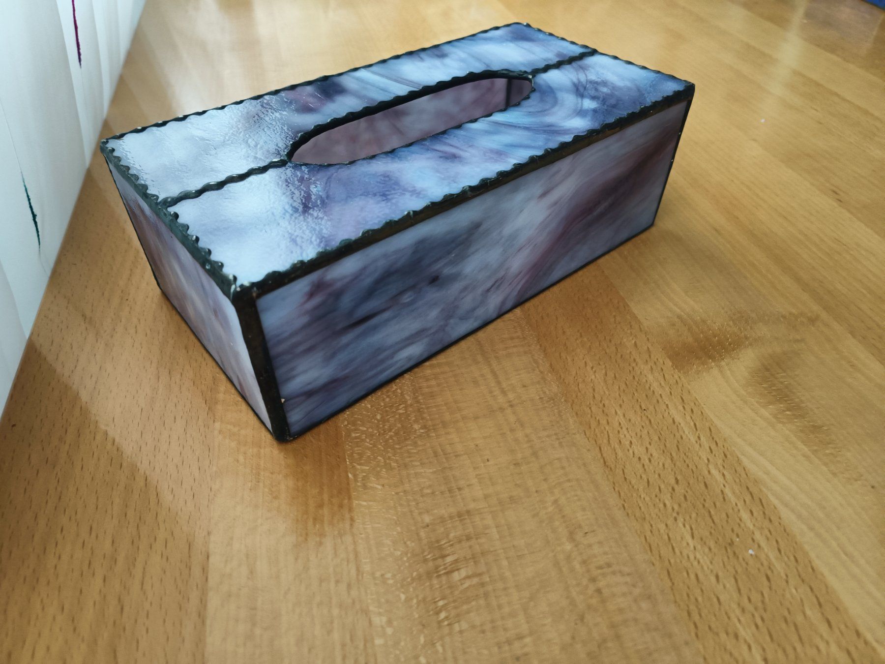 Altro in Decorazioni & Accessori: Vintage Tiffany-Glas-Taschentuchbox – Usato da Birr venduto da sen_sy55