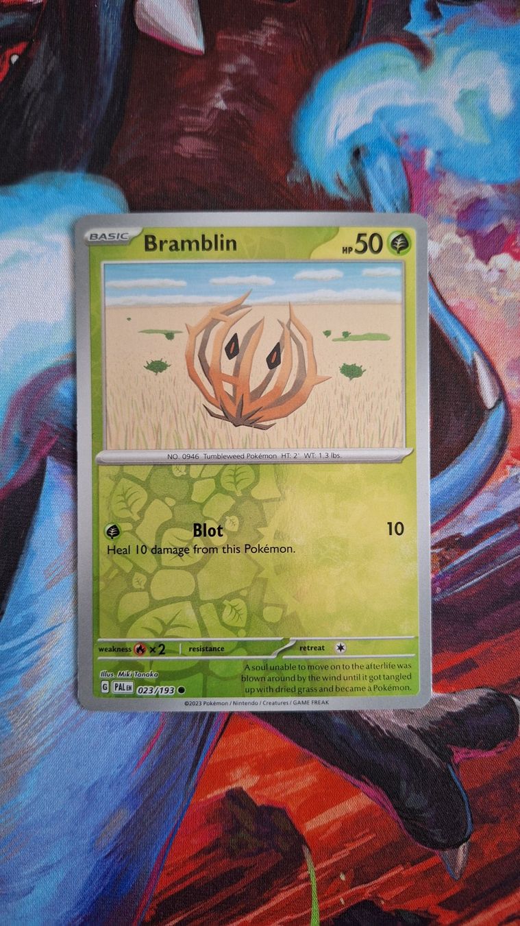 Pokémon Carte collezionabili: Bramblin - Reverse Holo - Pokemon Paldea Evolved – Usato da Altstätten SG venduto da GGsGameshop