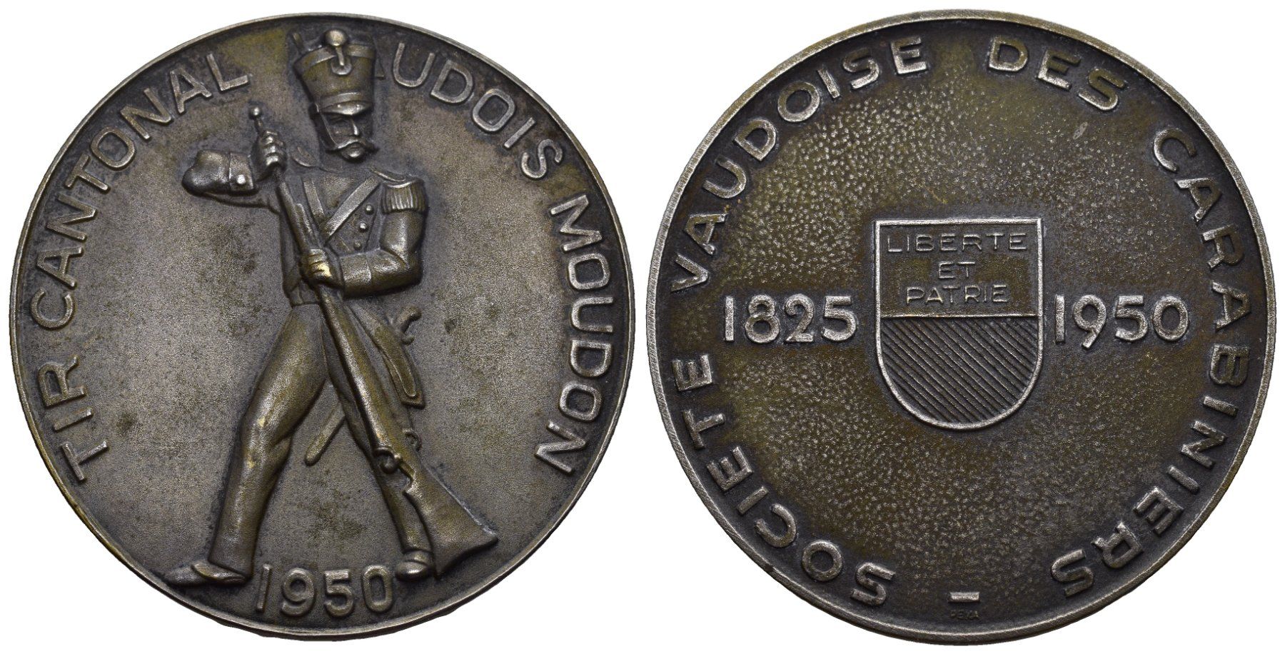 Medaglie: Moudon 1950 – Usato da Bern venduto da numismatictops