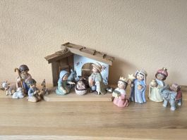 Wunderschöne Goebel Krippe mit Figuren
