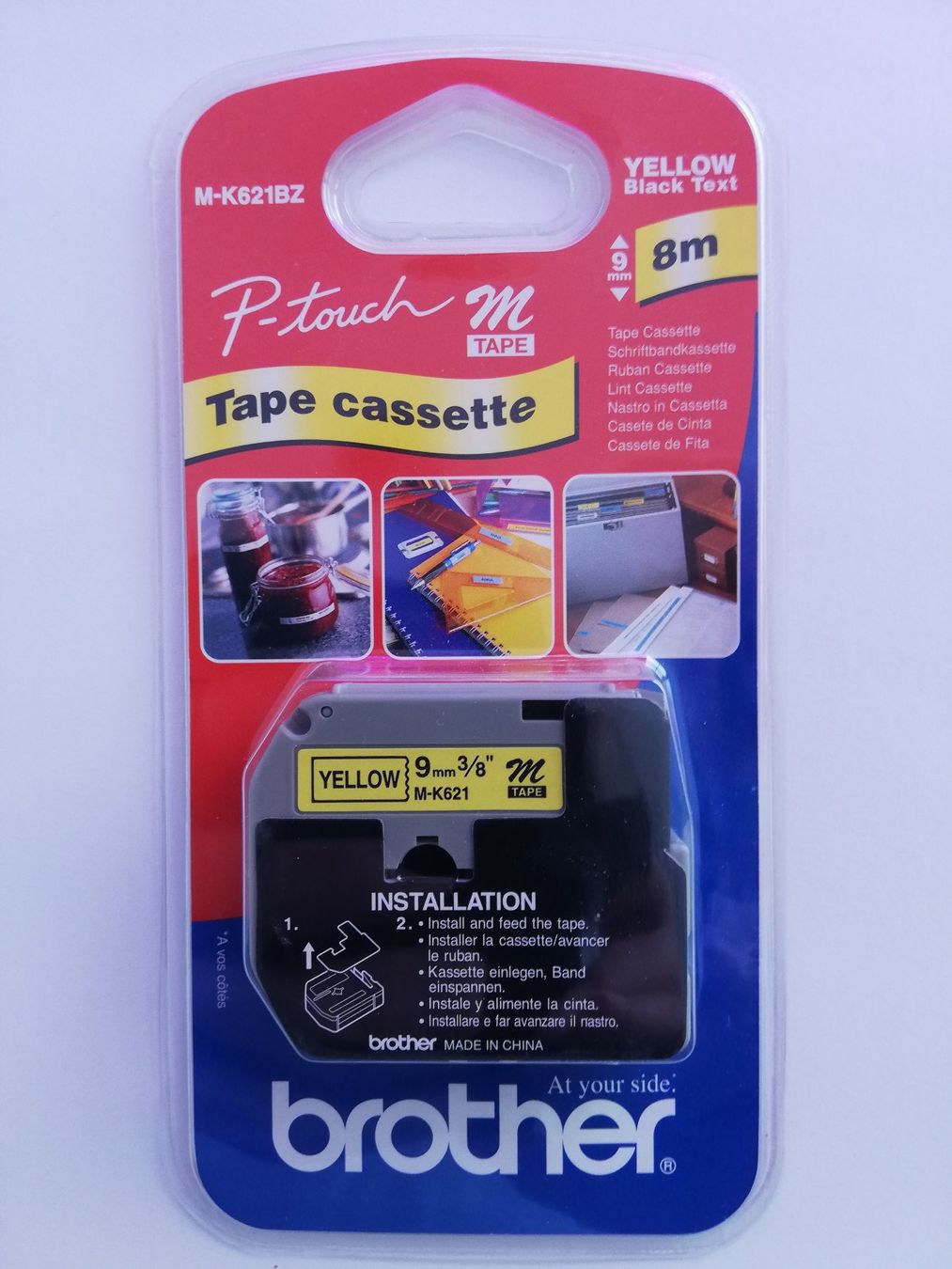 Brother Cartucce per stampanti & toner: P-Touch M-K621BZ Schwarz auf Gelb – Nuovo e nell'imballaggio originale da Aarau venduto da jesty257