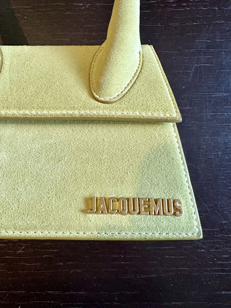 Jacquemus Borse da donna: Sac à main Jacquemus-Le Chiquito vert pâle. – Usato da Genève venduto da Tom6 1