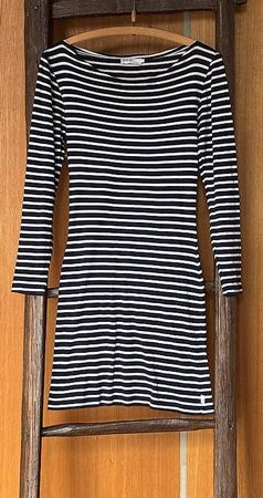 Sissy Boy, Blau-weiß gestreiftes Baumwollkleid, M