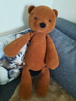 Spezieller, Handgefertigter Teddybär, aus Plüschmaterial