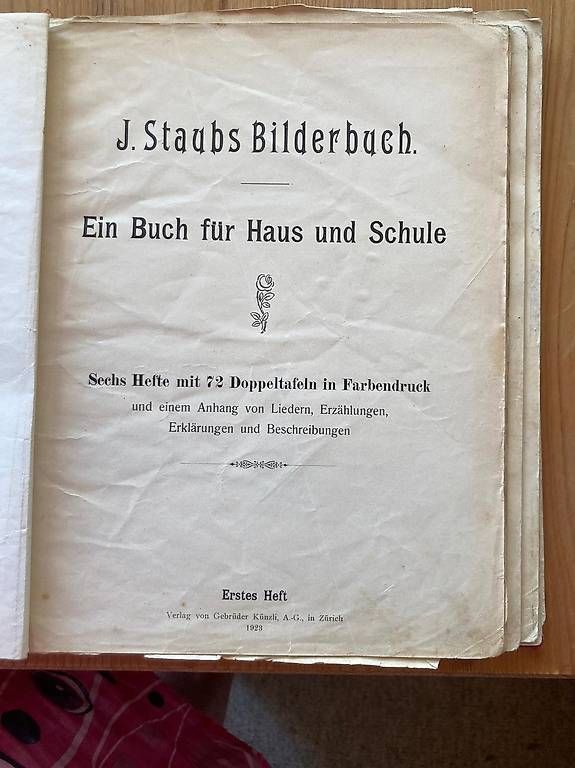 Bücher: Staubs Bilderbuch – Gebraucht aus Schwarzenbach SG von ernesto3.6 1