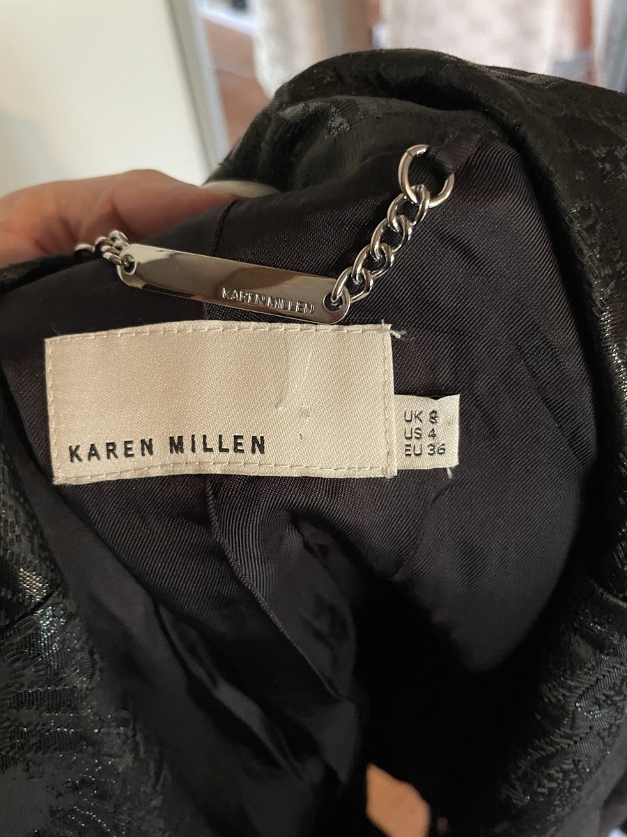 Karen Millen Giacche: Karen Millen Blazer schwarz Gr. 36 – Nuovo (secondo la descrizione) da Schafhausen i. E. venduto da Hublina 3