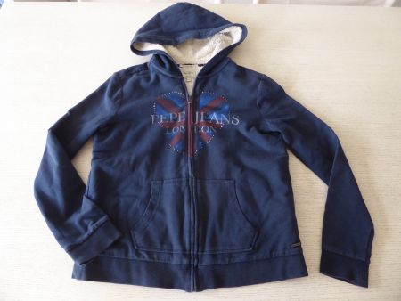 Kuscheliger Pepe Jeans Hoodie Gr.164 (14 J.) Teddyfutter