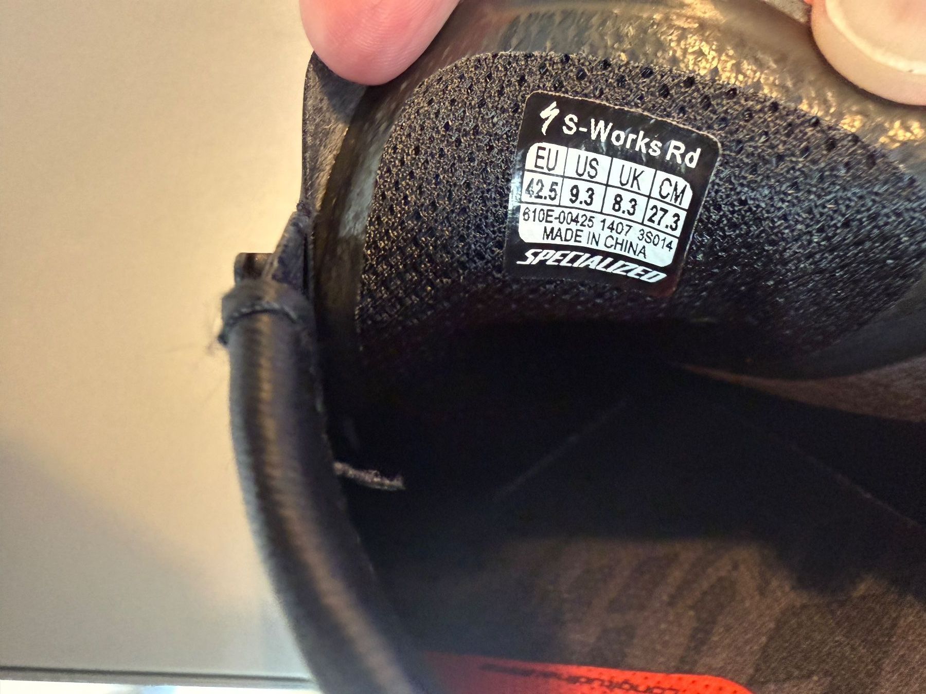 Specialized Herrenschuhe: Specialized S-Works Rennradschuhe, Grösse 42.5 – Gebraucht aus Bonstetten von Goodbuy1 2