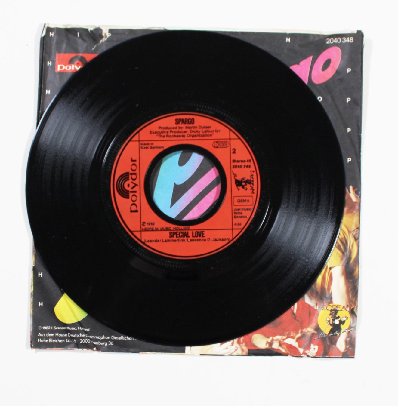Dischi in vinile: 7" SPARGO - DANCE MUSIC - Disco Hit 1983 – Usato da Brüttisellen venduto da Collector-Corner 3