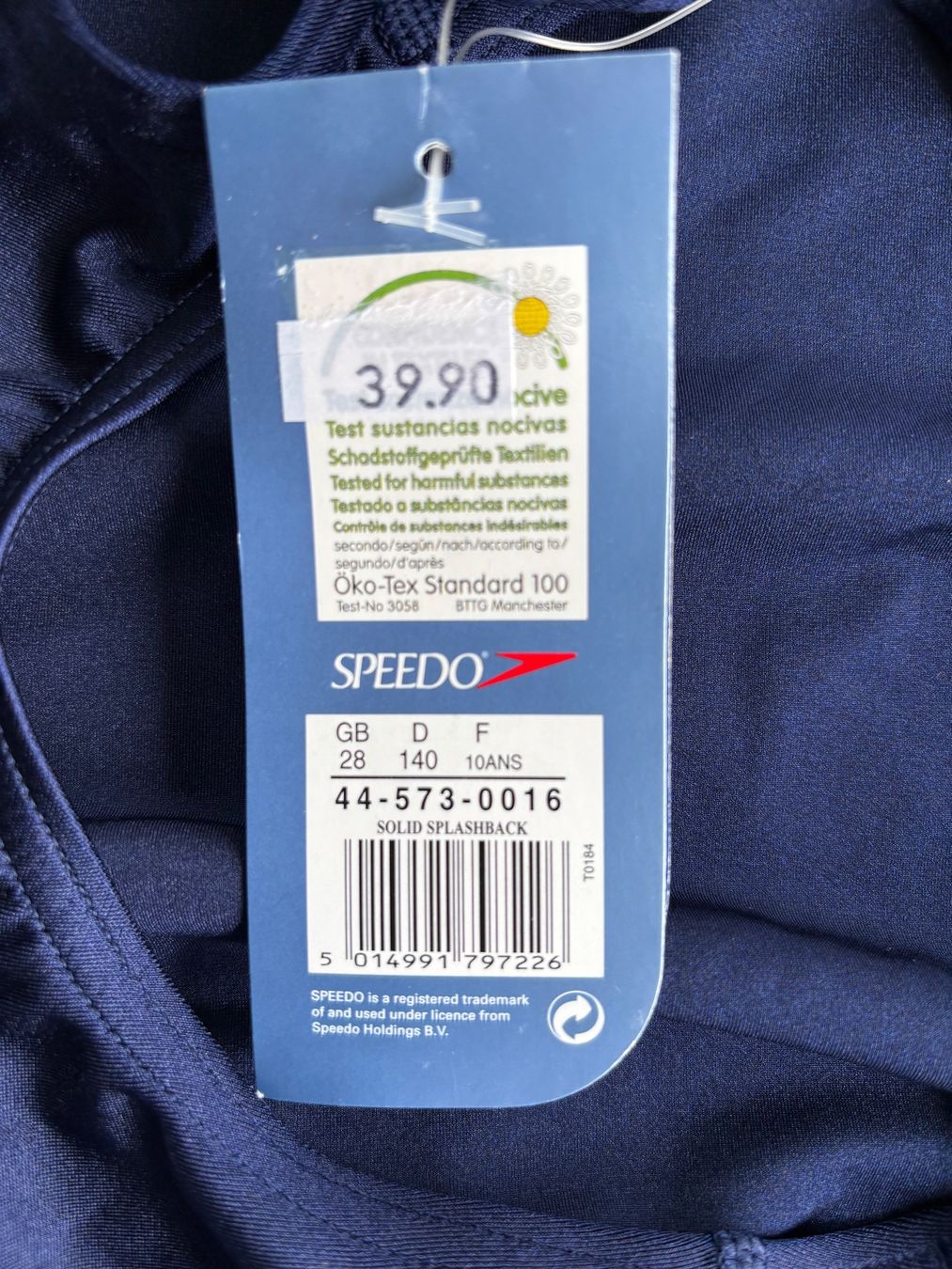 Speedo Costumi da bagno & Bikini: Badekleid Speedo Mädchen, Gr. 140, blau – Nuovo e nell'imballaggio originale da Ebnat-Kappel venduto da Molton 4