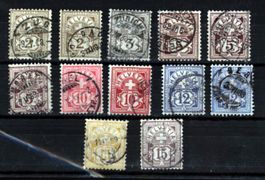 Zifferzeichnung Ausgabe A gestempelt (AL899)
