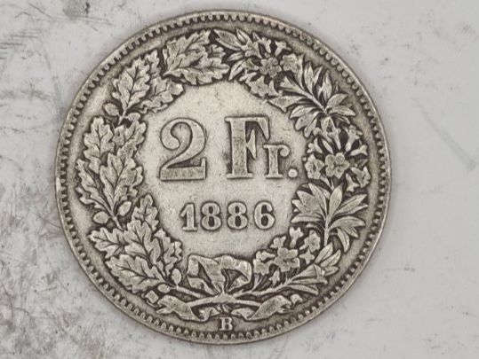 Tutti le monete: 2 FR 1886 Seltene Erhaltung – Usato da Bure venduto da chap981