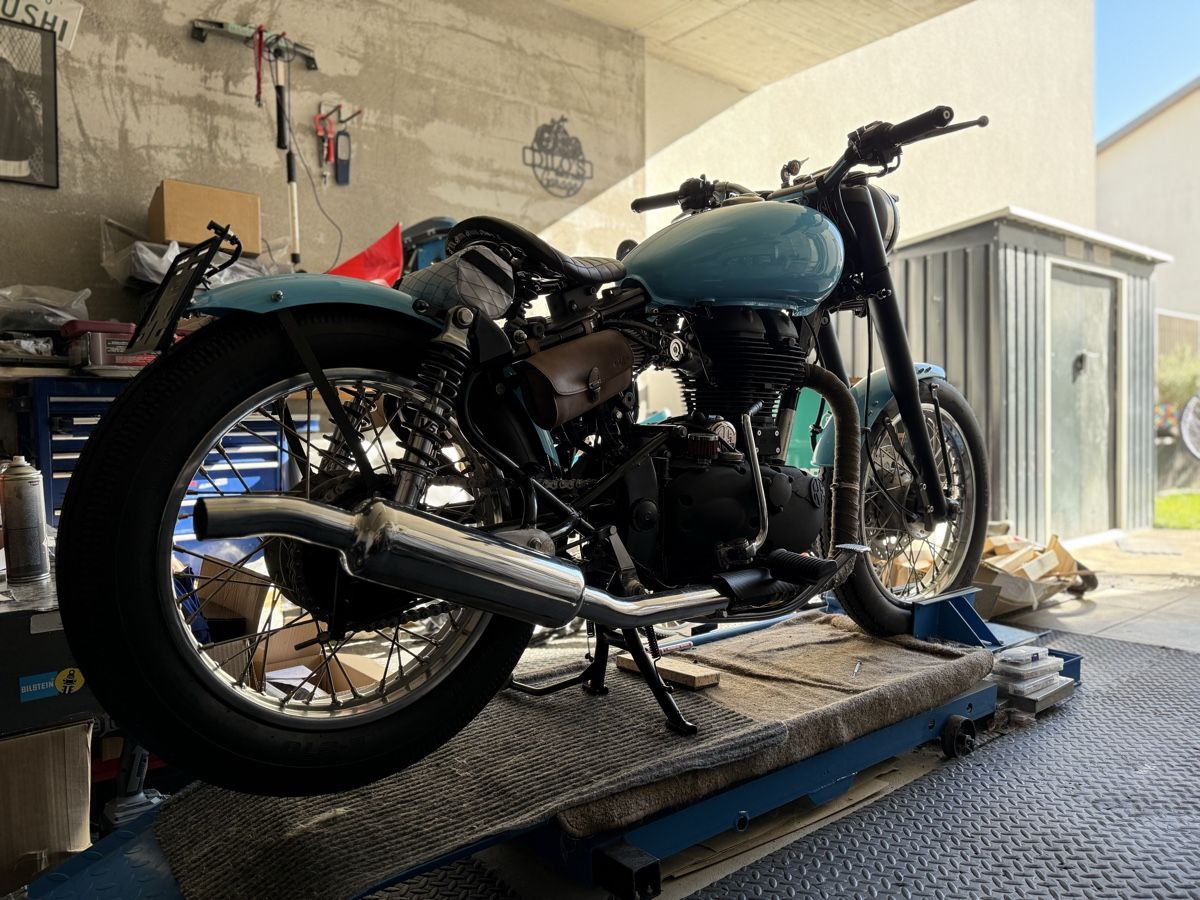 Royal Enfield Strada: Royal enfield bullet 500 efi – Usato da Verscio venduto da dai_jyb8 1