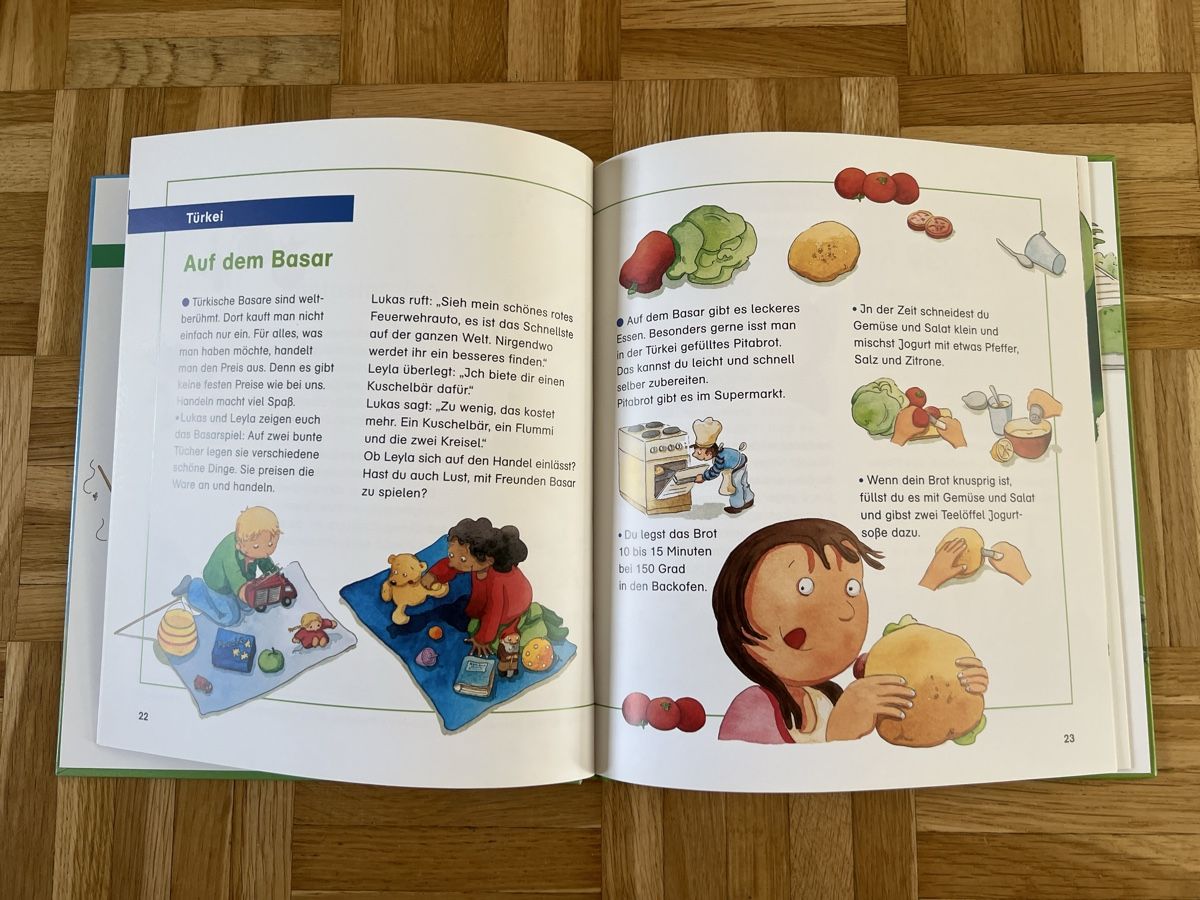 Libri: Kinderbuch "Fremde Länder, gute Freunde" Weltreise! – Usato da Zuchwil venduto da Commander0 1