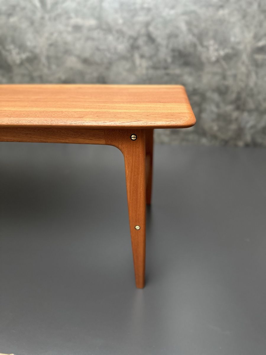 Tavoli: Dänischer Teak Couchtisch 1960er Coffee Table restauriert – Usato da Elsau venduto da Teak_Vintage 6