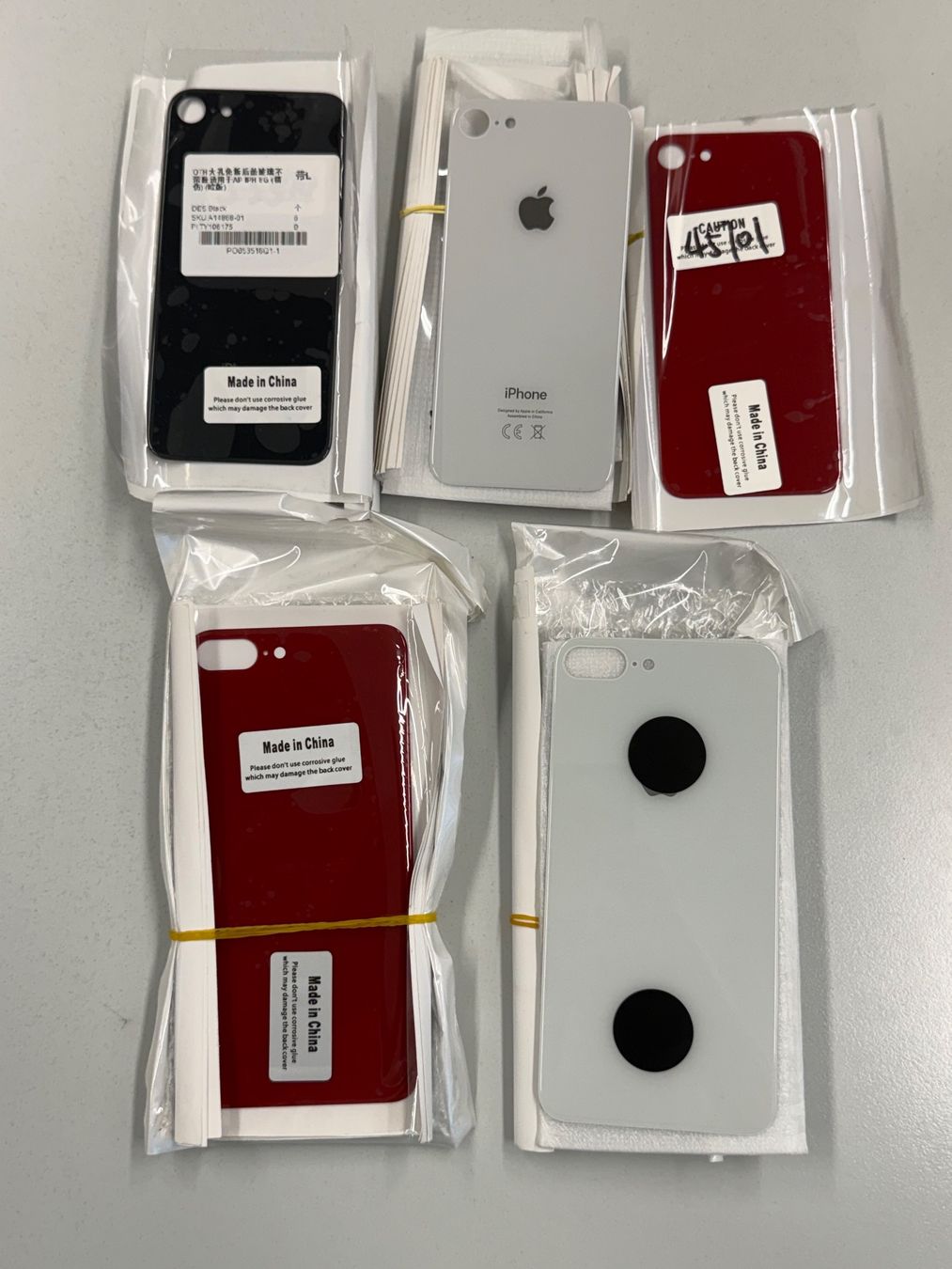 Apple Cover & Protezioni schermo: Lot de vitres arrière compatible pour iPhone – Usato da Zug venduto da ElPhone 2