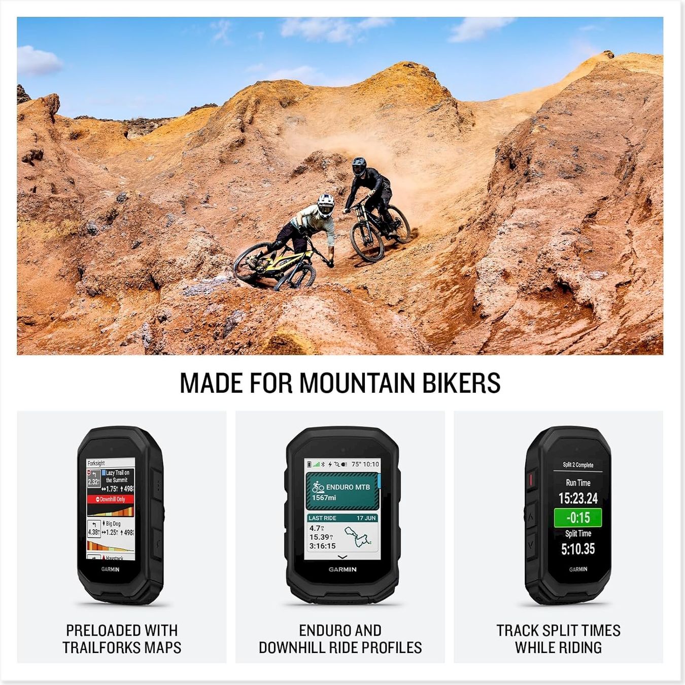 Garmin Computer & Messgeräte: Garmin Edge MTB GPS Fahrradcomputer – Neu und originalverpackt aus Bottighofen von zaap 1