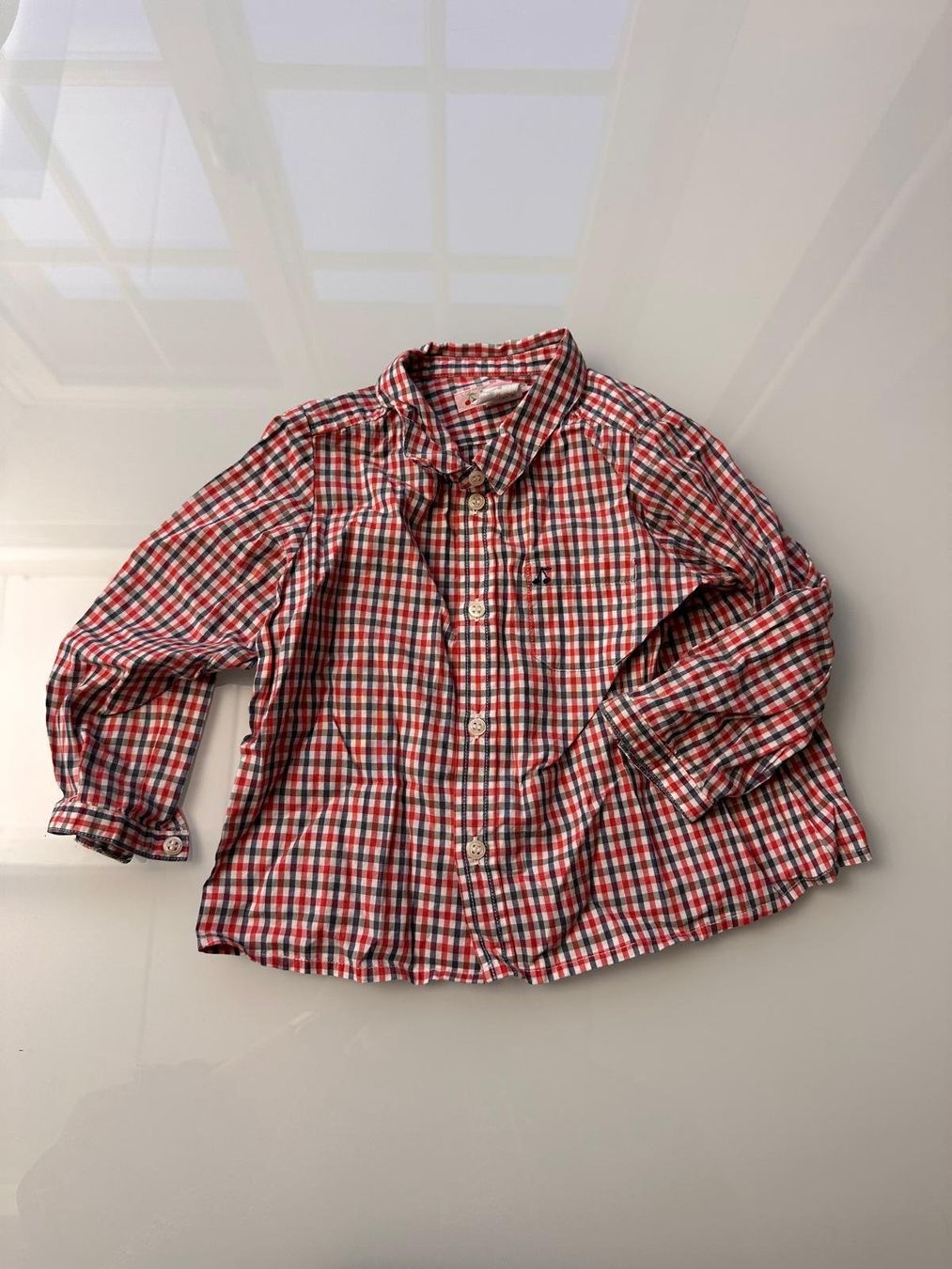 Bonpoint Camicie, Top & T-shirt: Bonpoint Hemd Grösse 18 Monate Top Zustand – Usato da Horgen venduto da RenRio