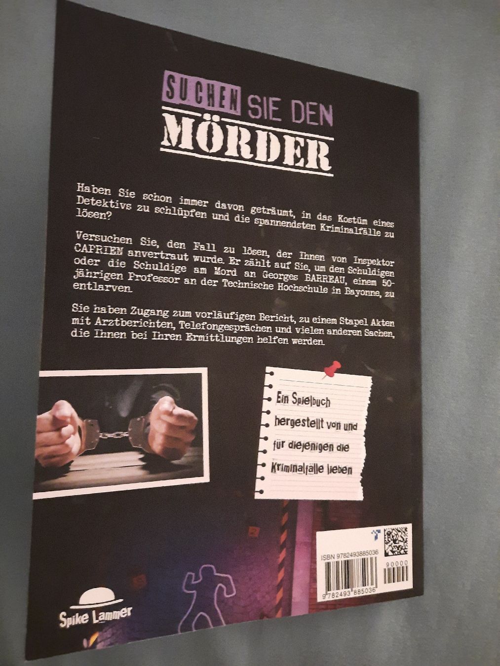 Libri: Suchen sie den Mörder: Der letzte Prozess – Usato da Huttwil venduto da ClaudiaJan 1