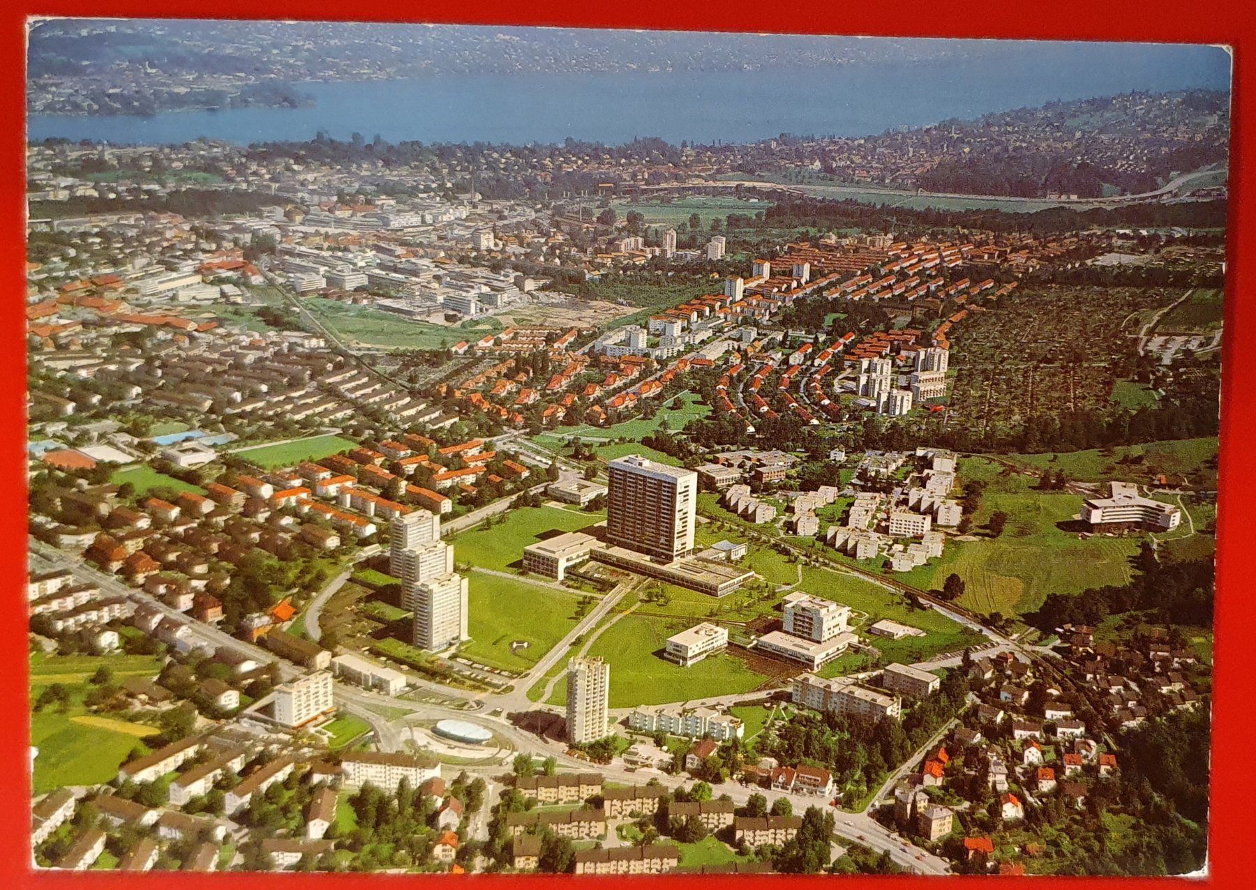 Ansichtskarten: Zürich 1975 - Tiemli- Quartier – Gebraucht aus Kreuzlingen von Rschweiz1