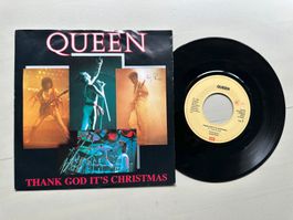 QUEEN FREDDIE MERCURY rare Thank god it's Christmas Single