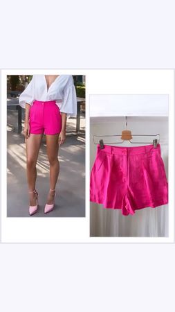 Sommer Shorts pink Gr. 34 elegant & chic